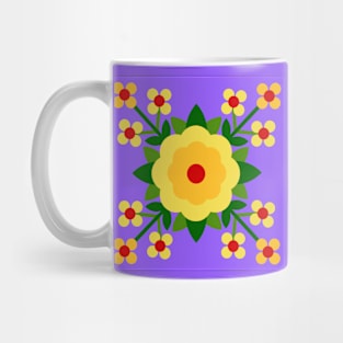 Yellow Rose Bouquet Mug